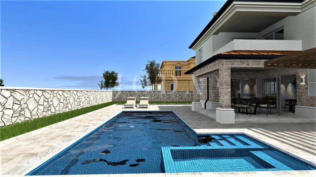 Nova samostojna vila z bazenom, v bližini Vrbnika