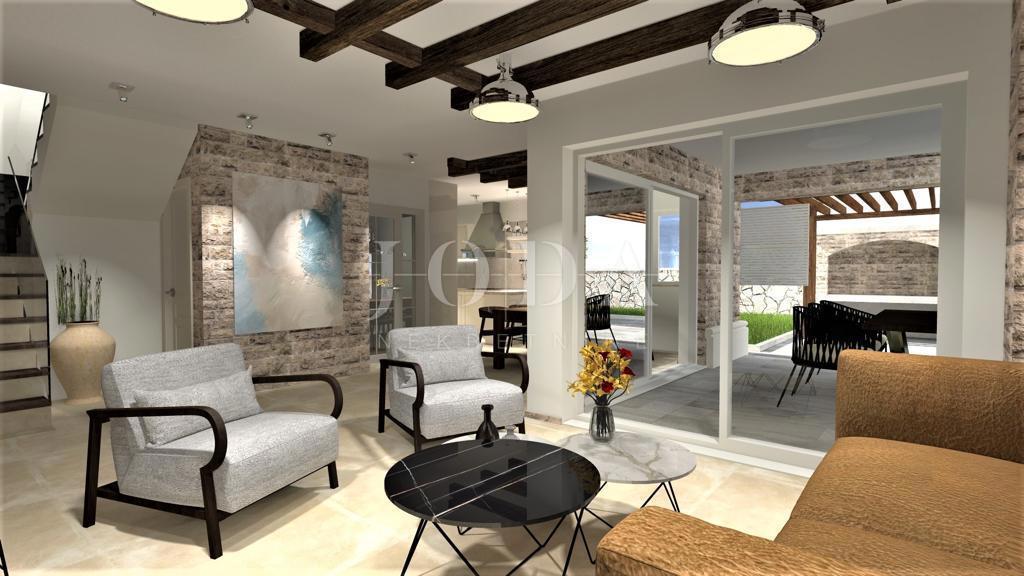 Nova samostojna vila z bazenom, v bližini Vrbnika