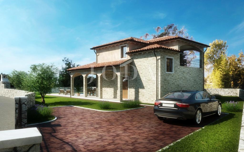 Gradbeno zemljišče s projektno idejo