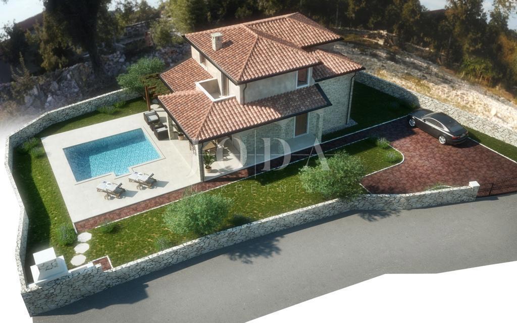 Gradbeno zemljišče s projektno idejo