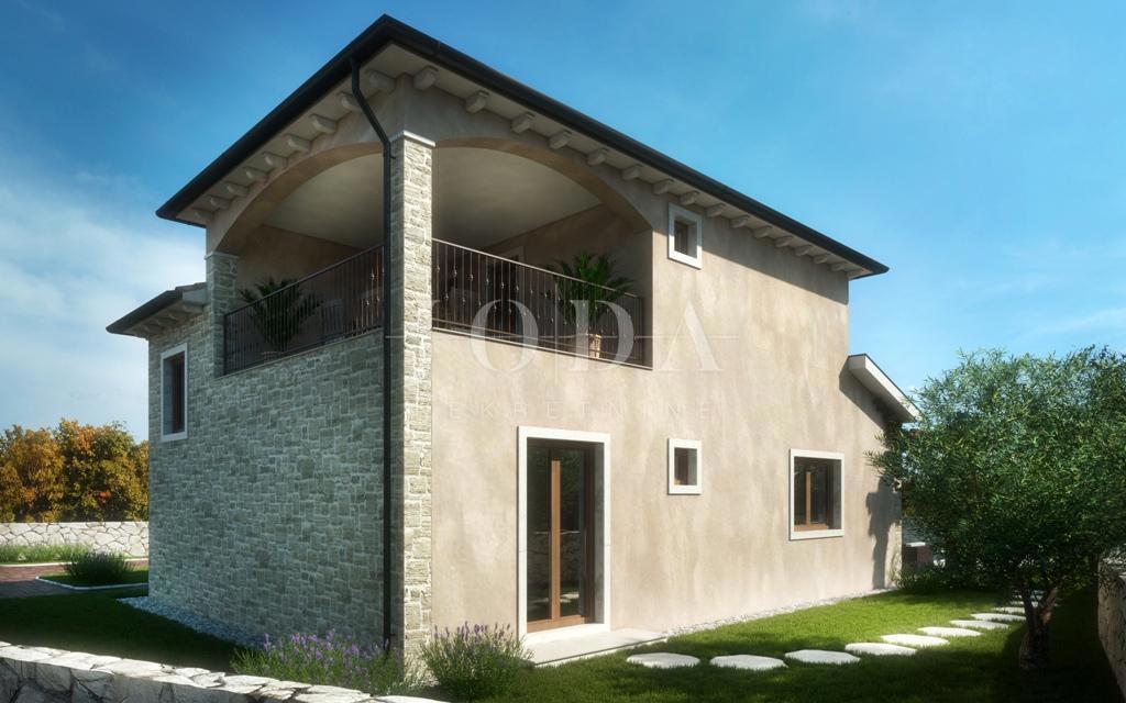 Gradbeno zemljišče s projektno idejo