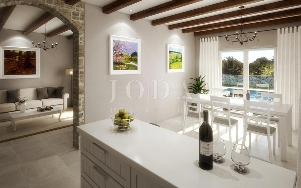 Gradbeno zemljišče s projektno idejo