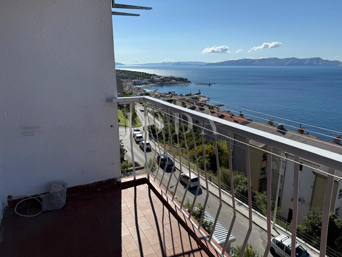 Senj stanovanje s prekrasnim razgledom na morje