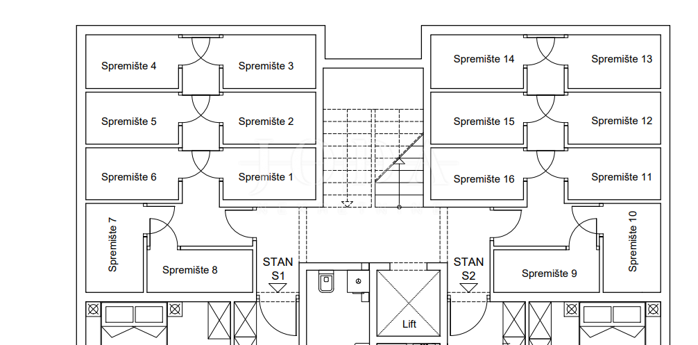 Stanovanje Zamet, Rijeka, 67,68m2