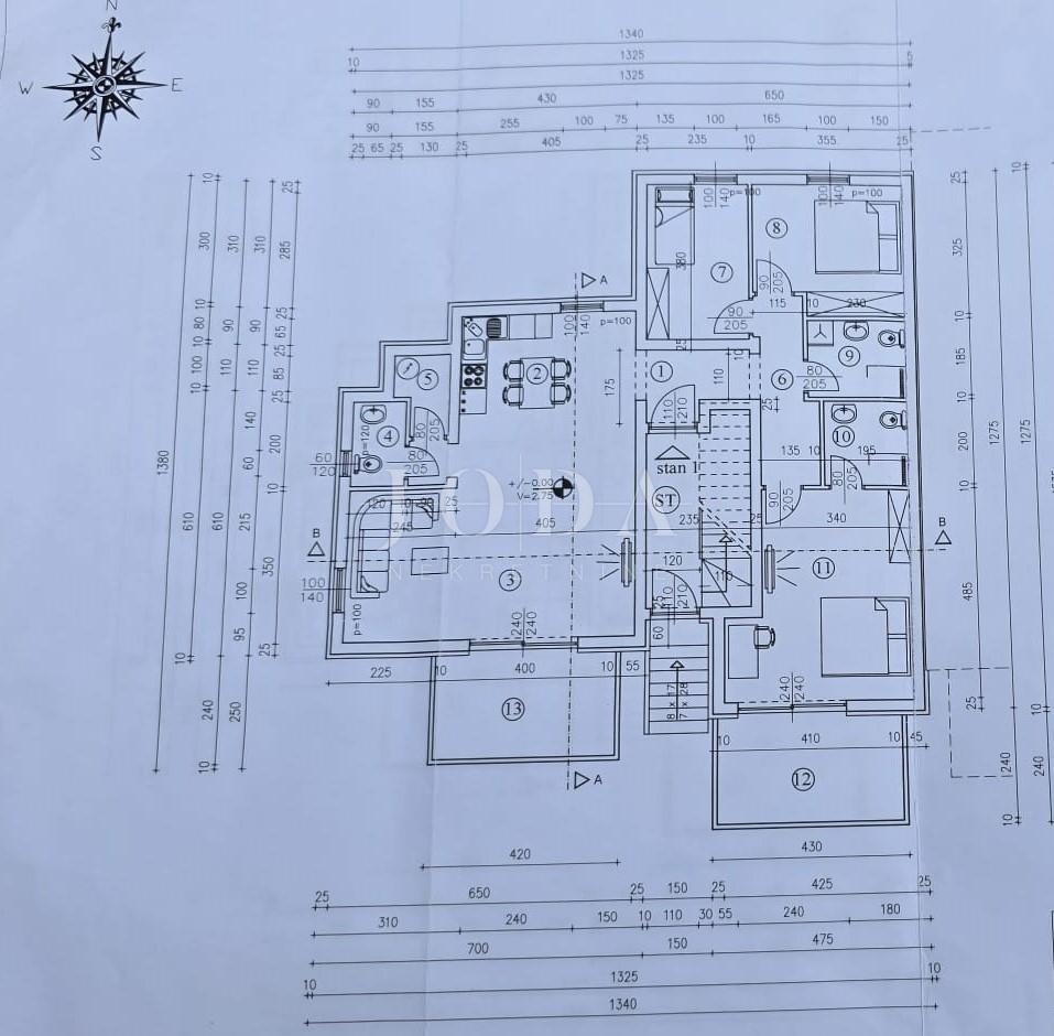 Stanovanje Podmurvice, Rijeka, 114,22m2