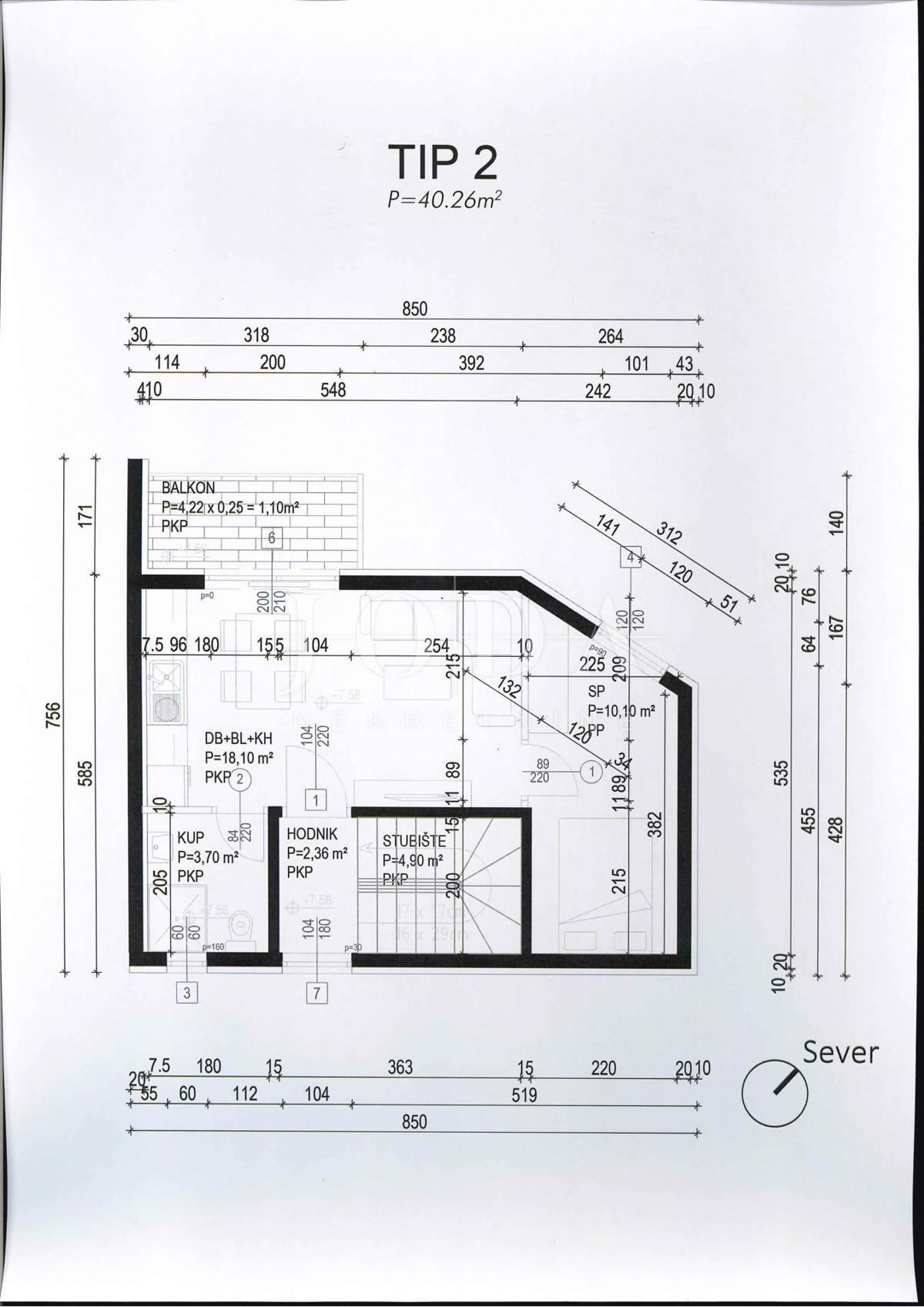 Stanovanje Crikvenica, 40m2