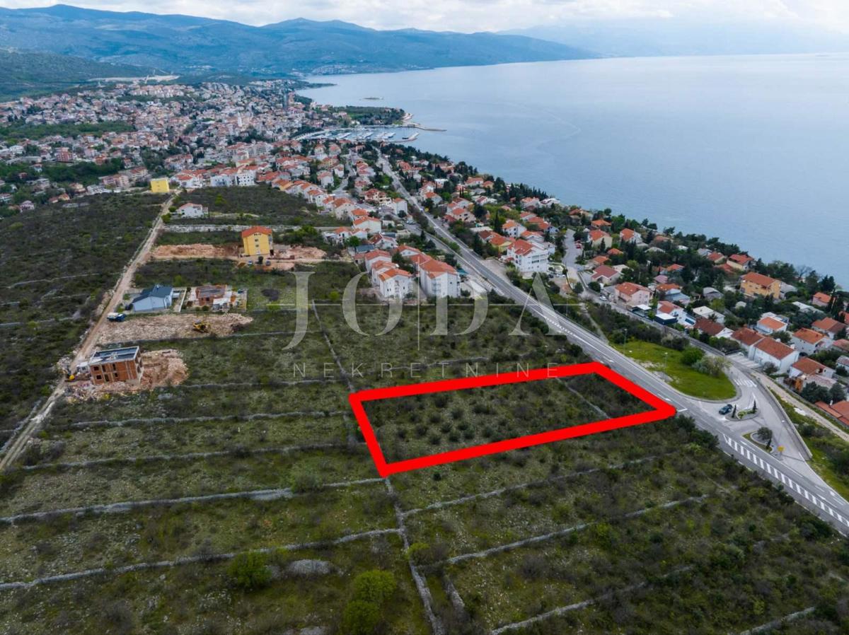 Zemljišče Novi Vinodolski, 1.158m2