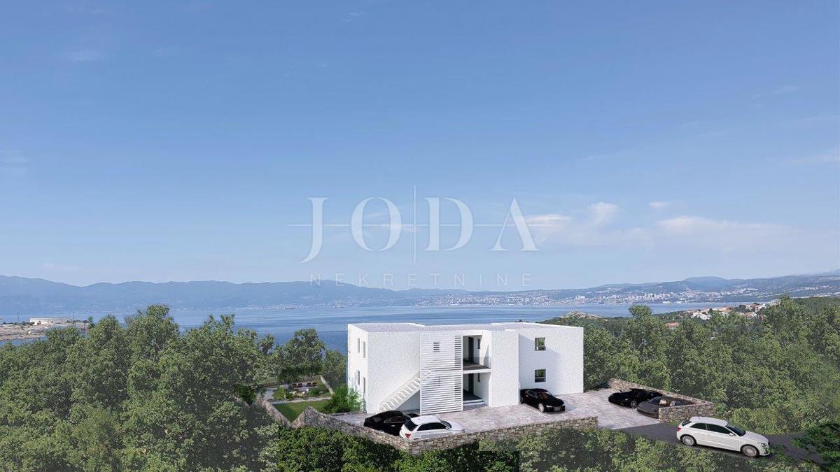 Omišalj - apartma s pogledom na Kvarnerski zaliv