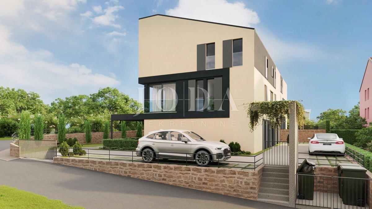 Dvoetažni apartma z vrtom - v izgradnji, mesto Krk