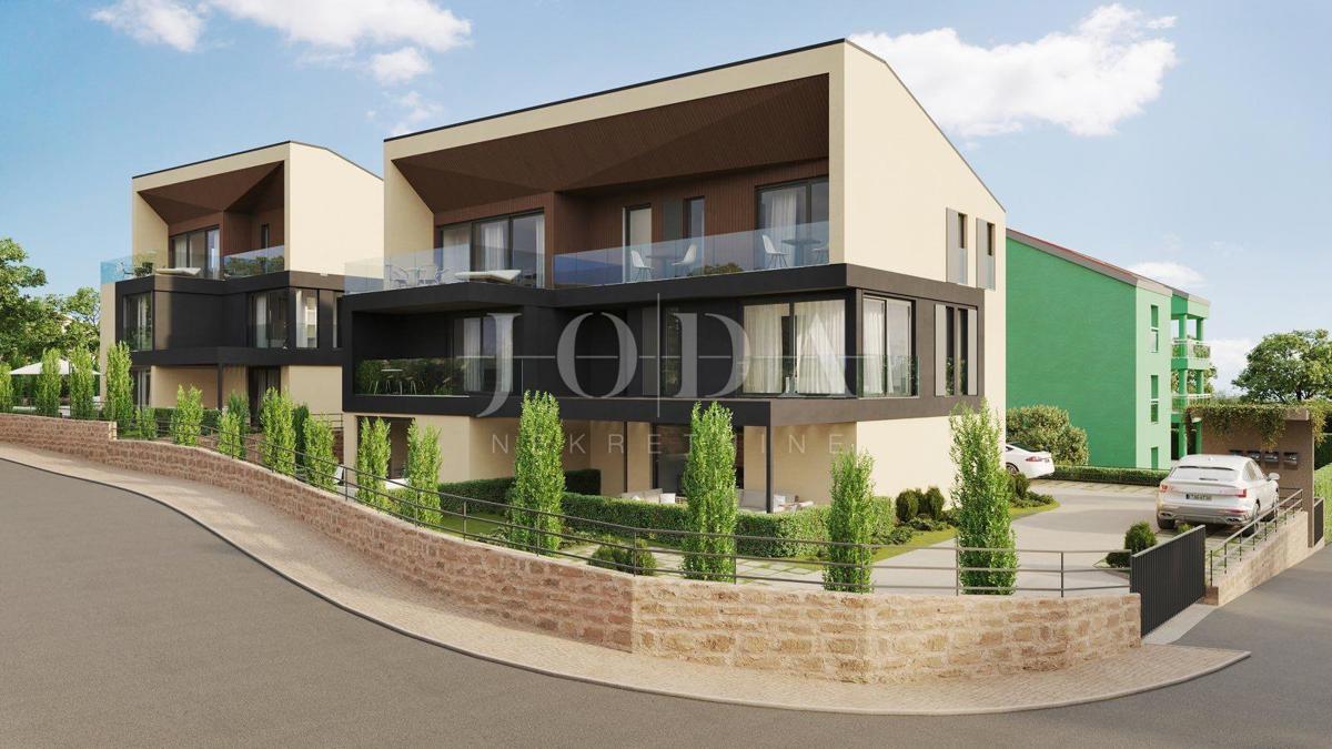 Dvoetažni apartma z vrtom - v izgradnji, mesto Krk