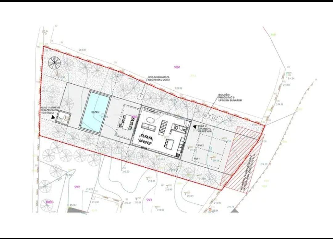 Zemljišče Svetvinčenat, 548m2
