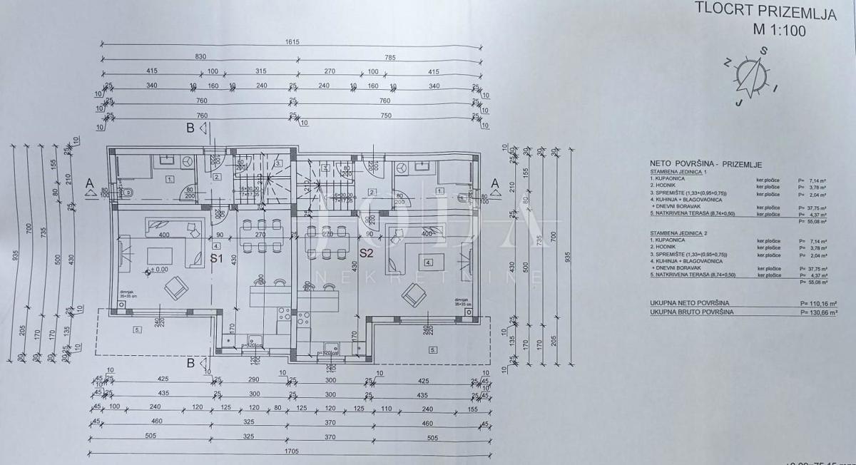 Zemljišče Crikvenica, 1.110m2