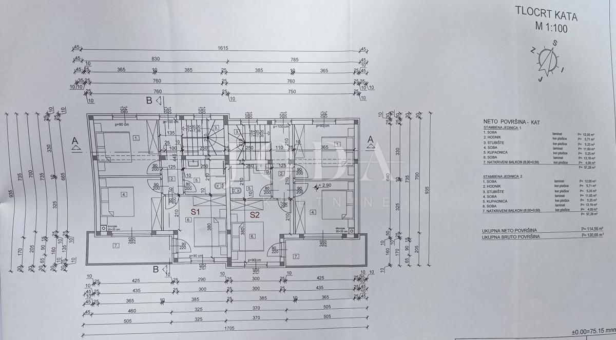 Zemljišče Crikvenica, 1.110m2