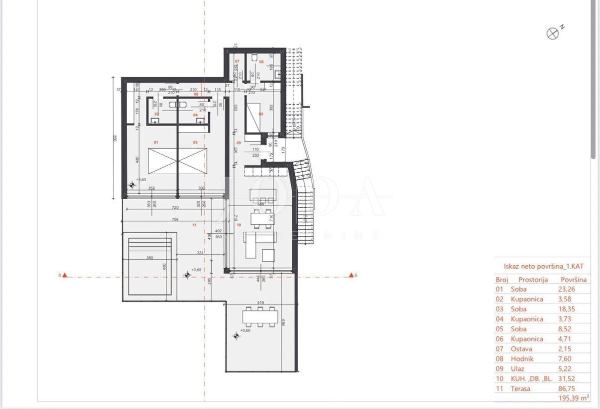 Zemljišče Dobreć, Opatija - Okolica, 1.093m2