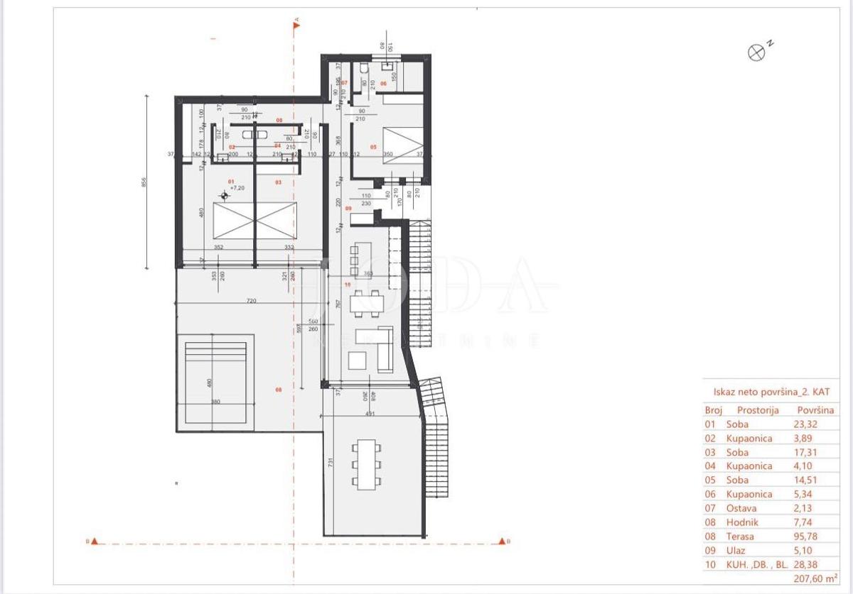 Zemljišče Dobreć, Opatija - Okolica, 1.093m2