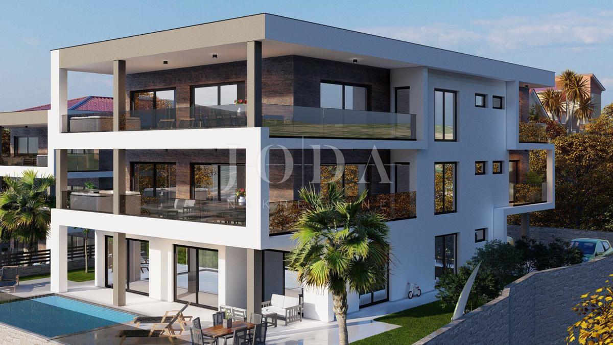 Novogradnja - apartma z odprtim pogledom na morje