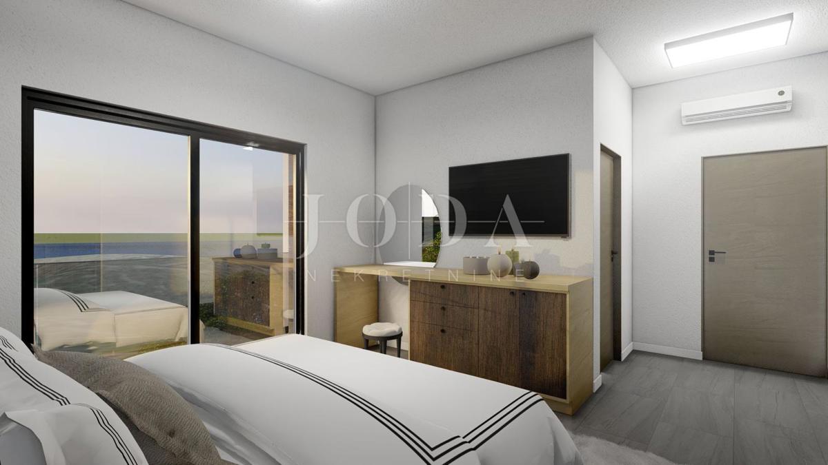 Novogradnja - apartma z odprtim pogledom na morje