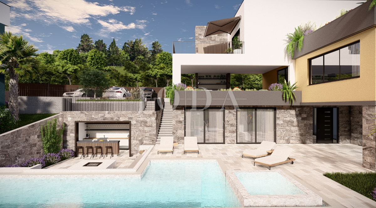 Hiša s bazenom u Vrbniku