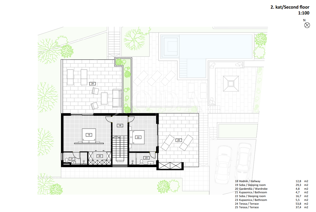 Hiša s bazenom u Vrbniku