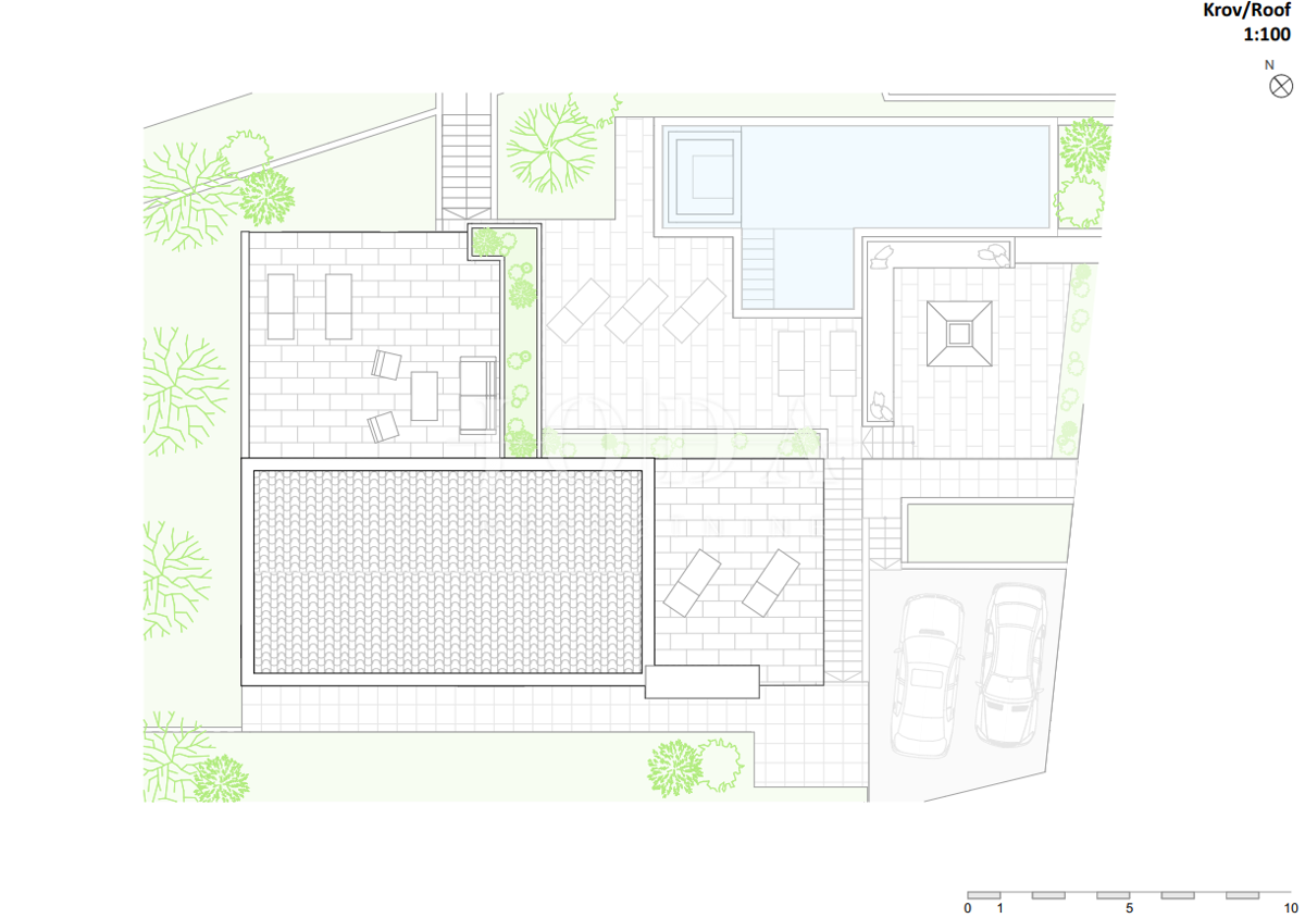 Hiša s bazenom u Vrbniku