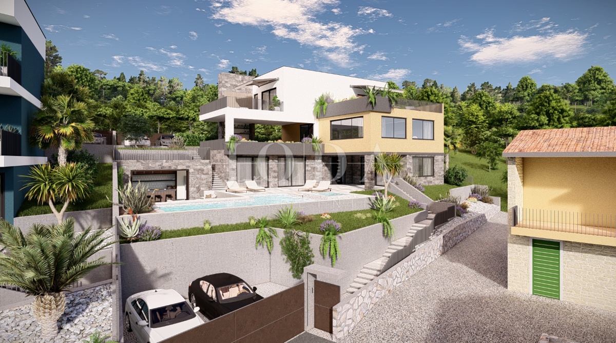 Hiša s bazenom u Vrbniku