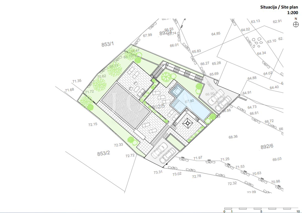 Hiša s bazenom u Vrbniku