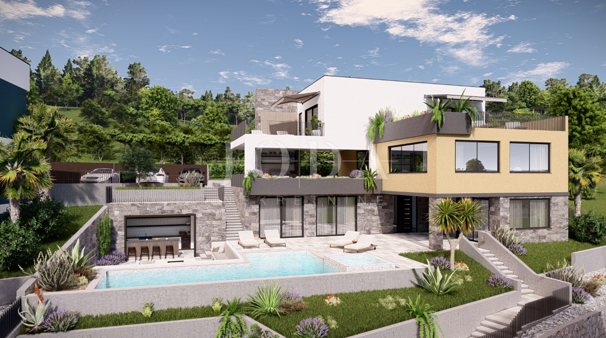 Hiša s bazenom u Vrbniku