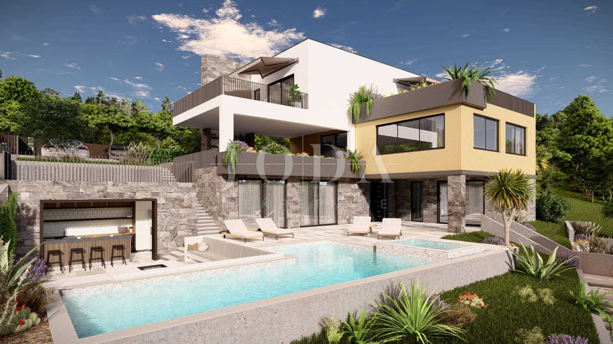 Hiša s bazenom u Vrbniku