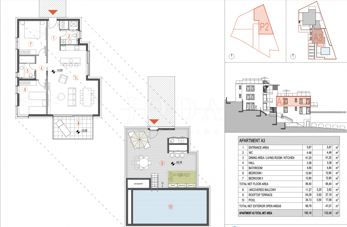 Stanovanje Primošten, 157m2