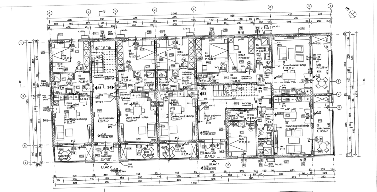 Stanovanje Dražice, Jelenje, 77,55m2