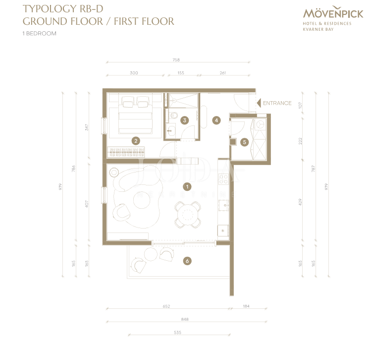 Stanovanje Novi Vinodolski, 78m2