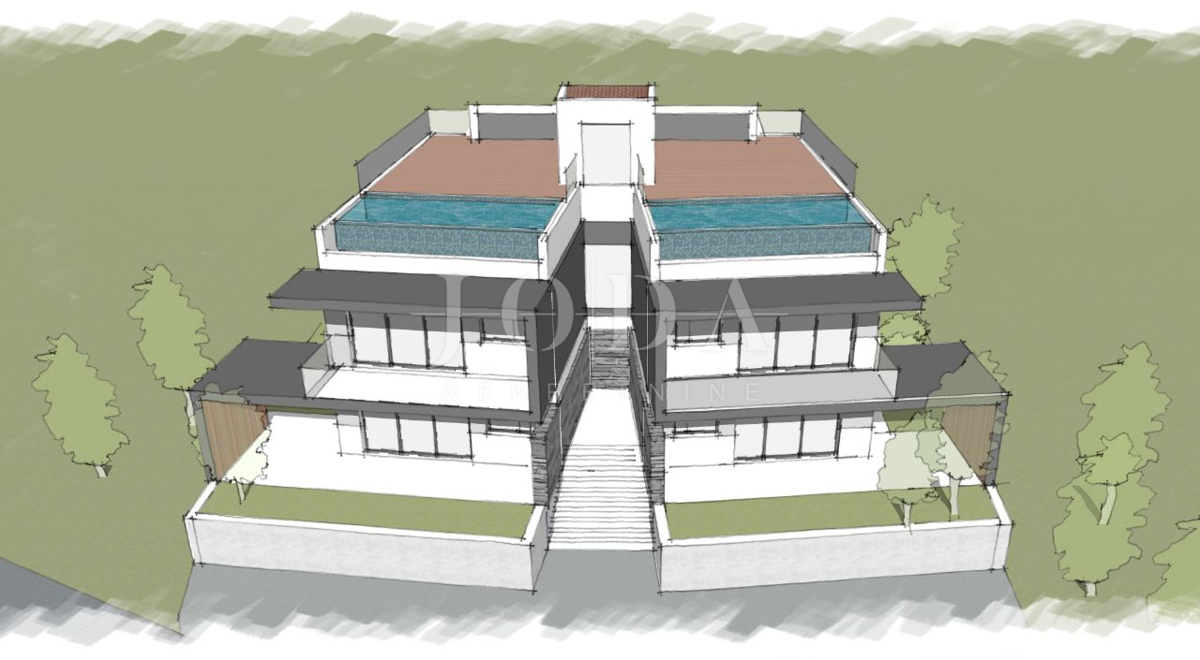 Stanovanje Smokvica Krmpotska, Novi Vinodolski, 71,10m2