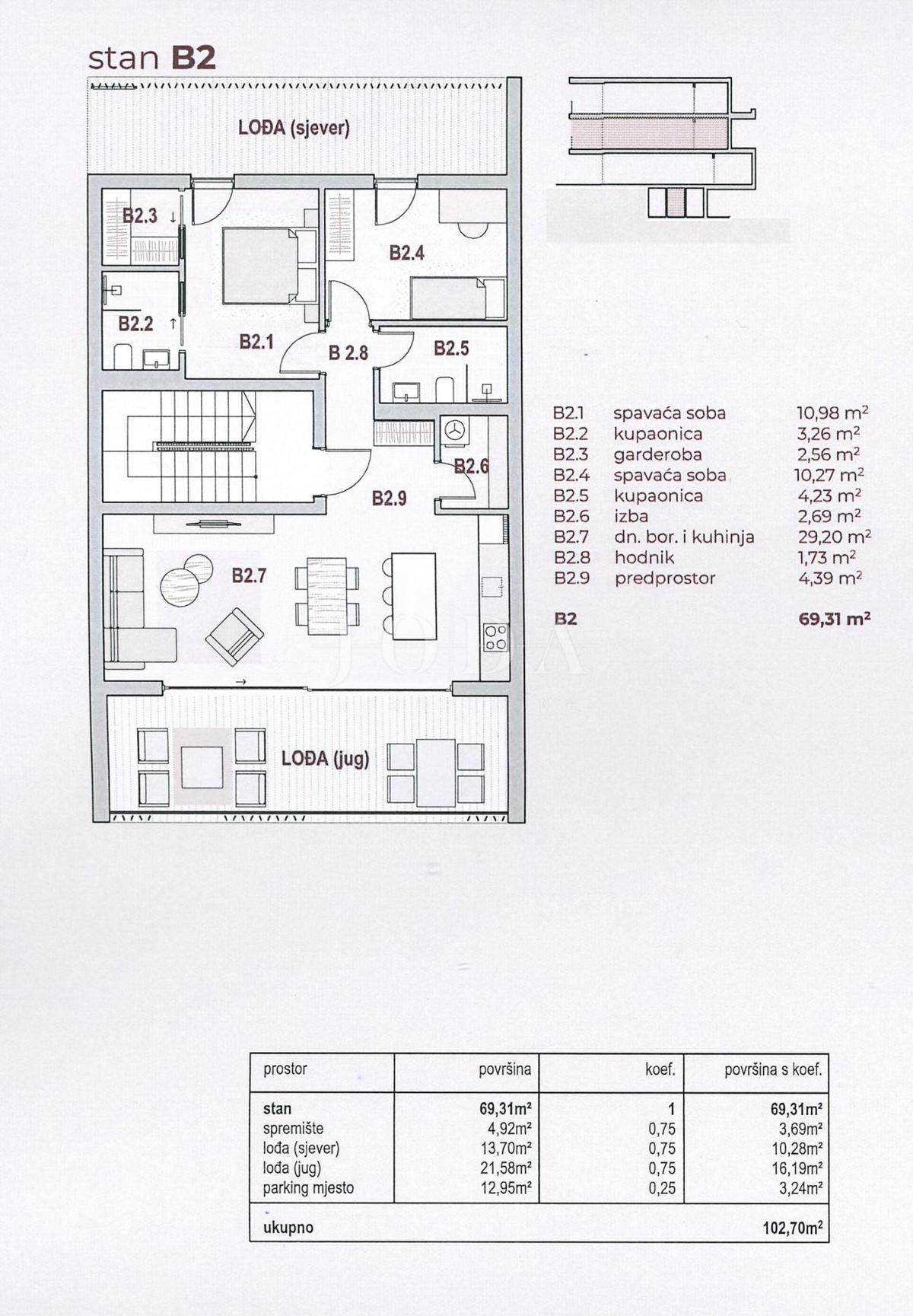 Stanovanje Kraljevica, 117,40m2