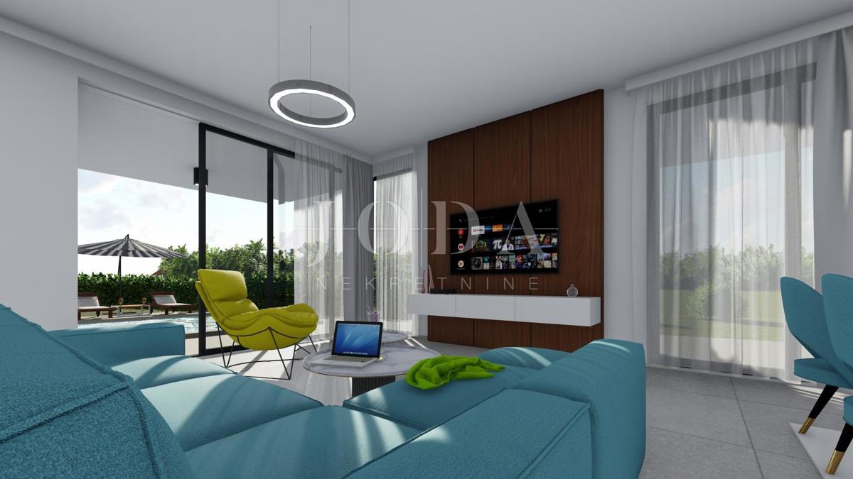 Moderna hiša dvojčka z bazenom, Omišalj - otok Krk