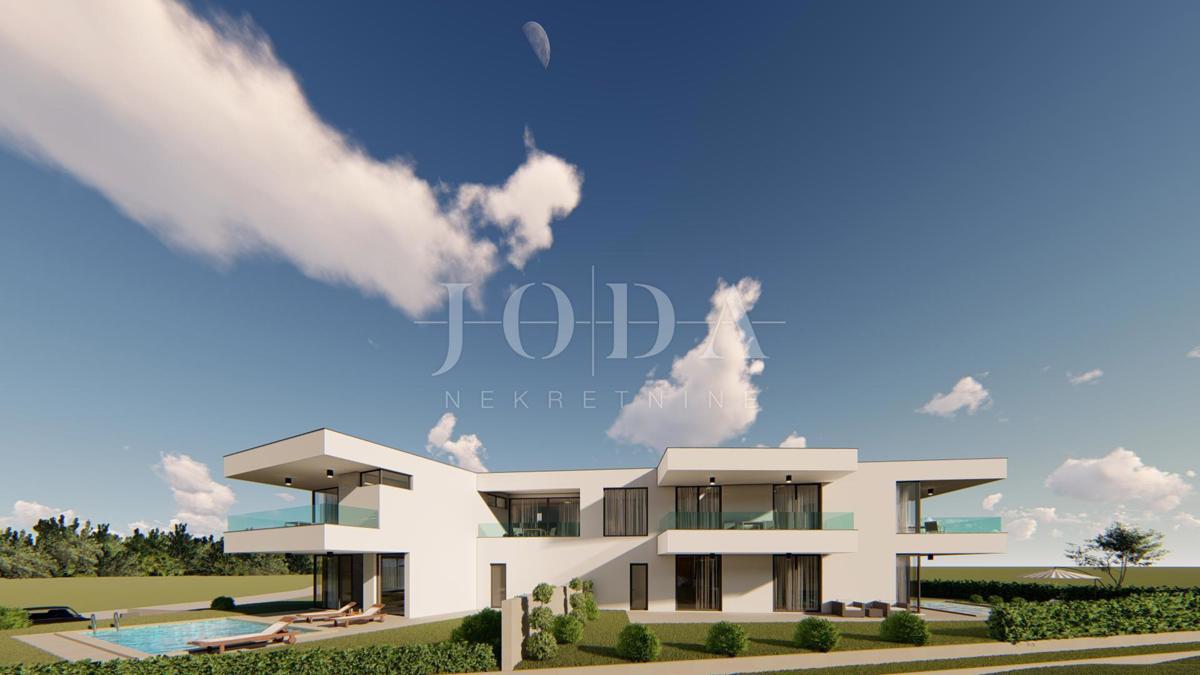 Moderna hiša dvojčka z bazenom, Omišalj - otok Krk