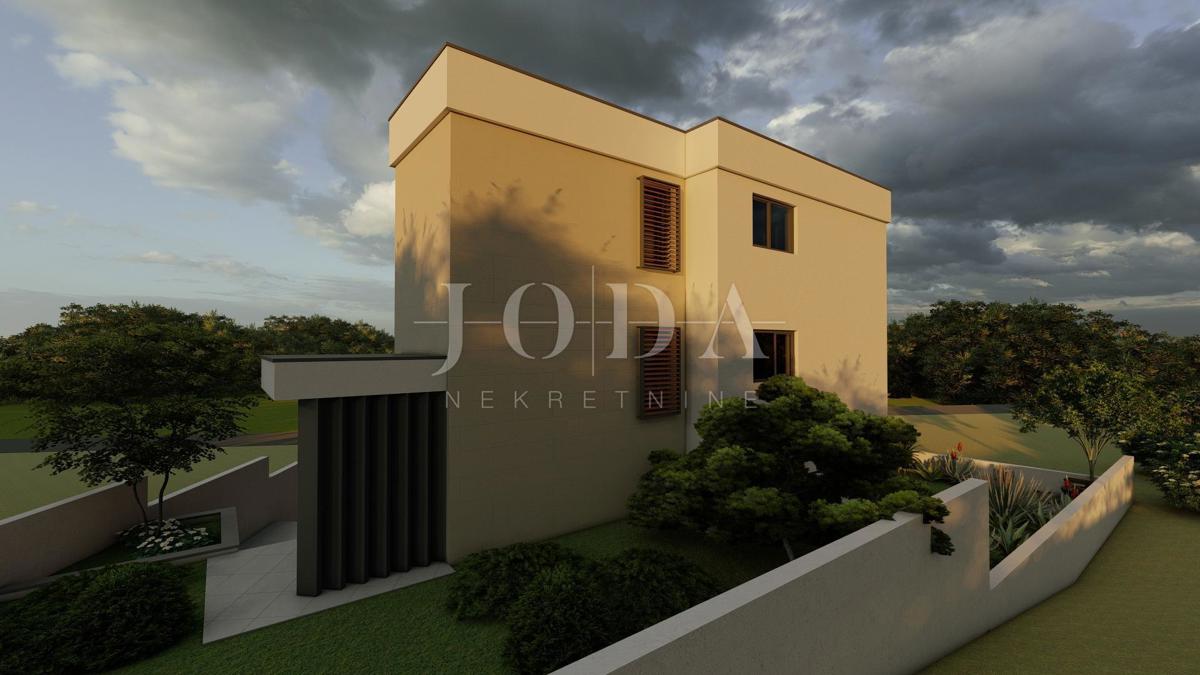 Apartma v pritličju vile v gradnji, mesto Krk