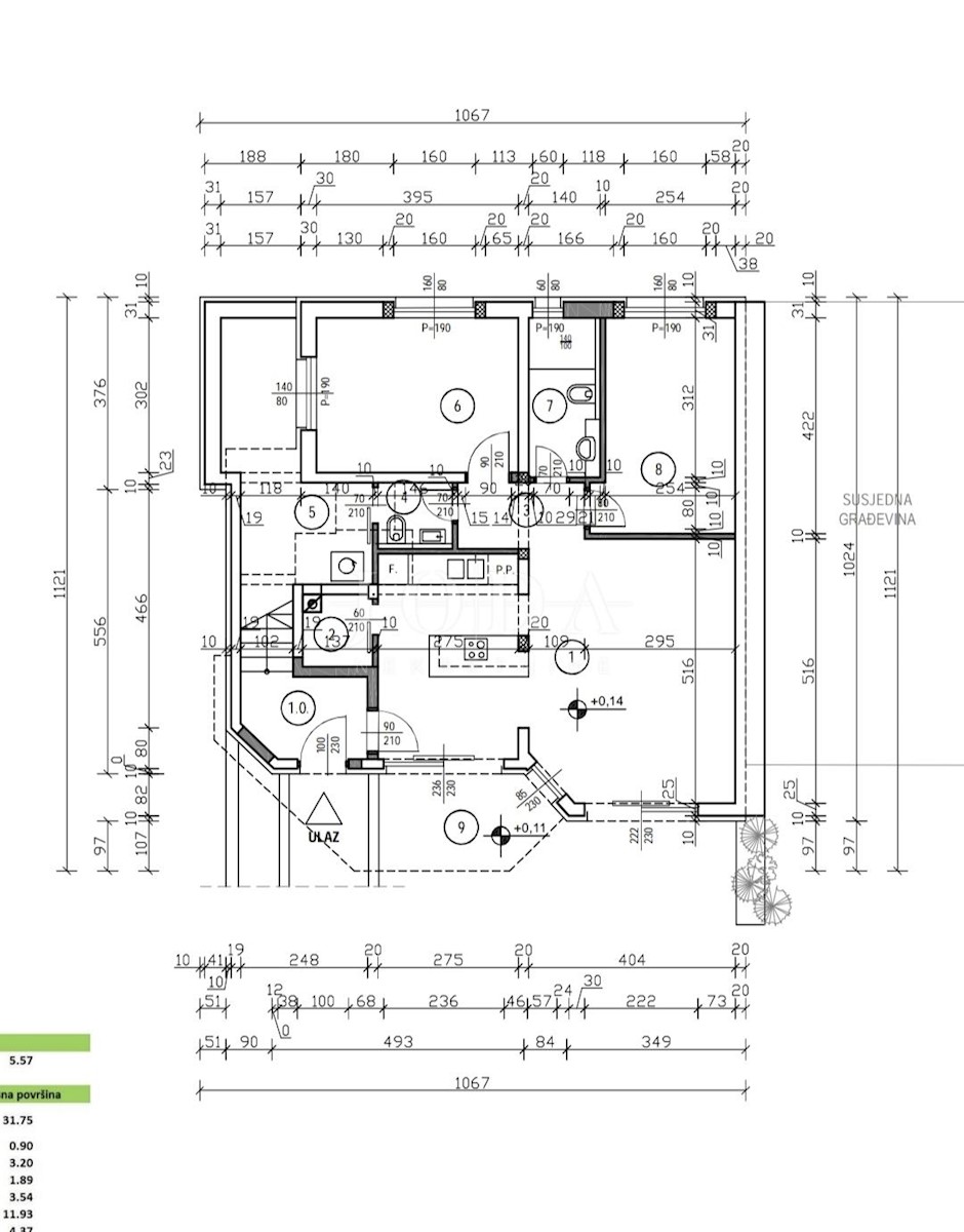 Stanovanje Crikvenica, 71,50m2