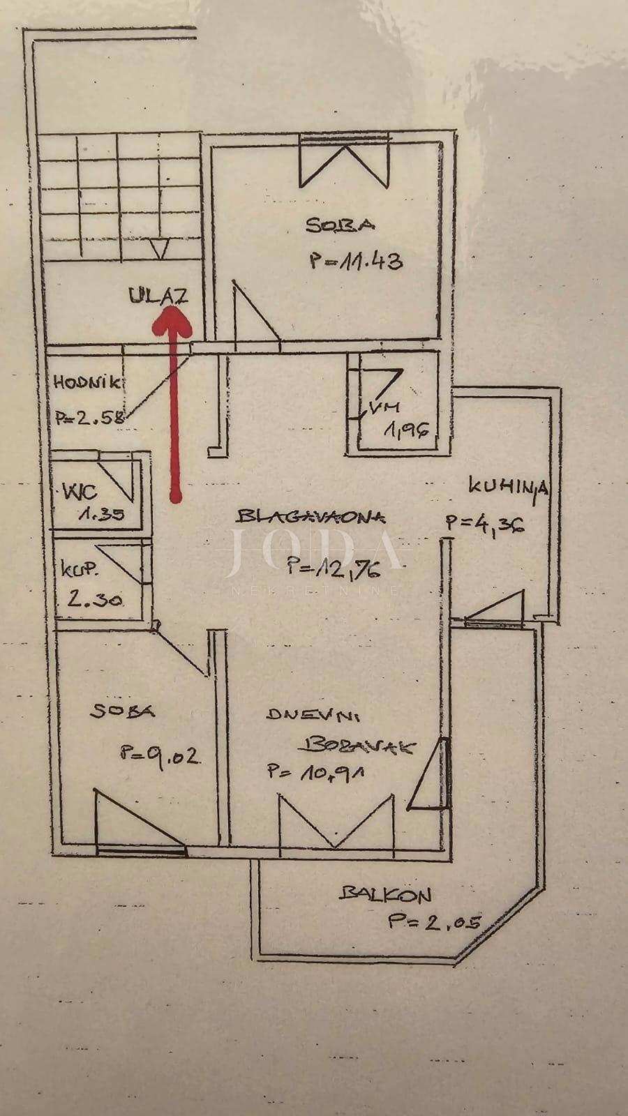 Selce dvosobni apartma v bližini morja in centra