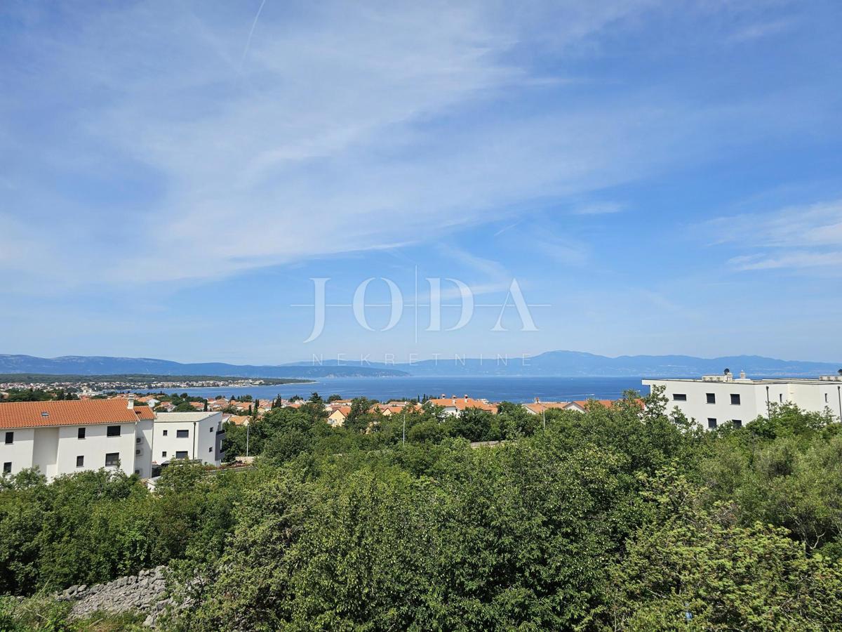 Novogradnja Malinska, dvojček s pogledom na morje