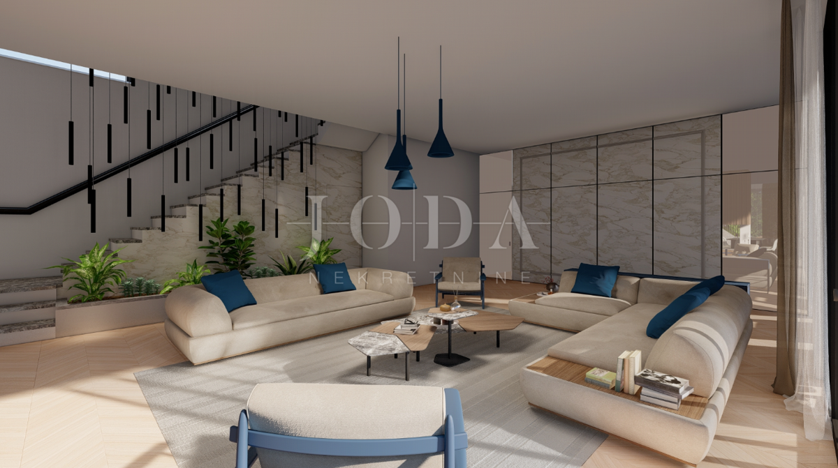 Hišas bazenom i pogledom u Vrbniku