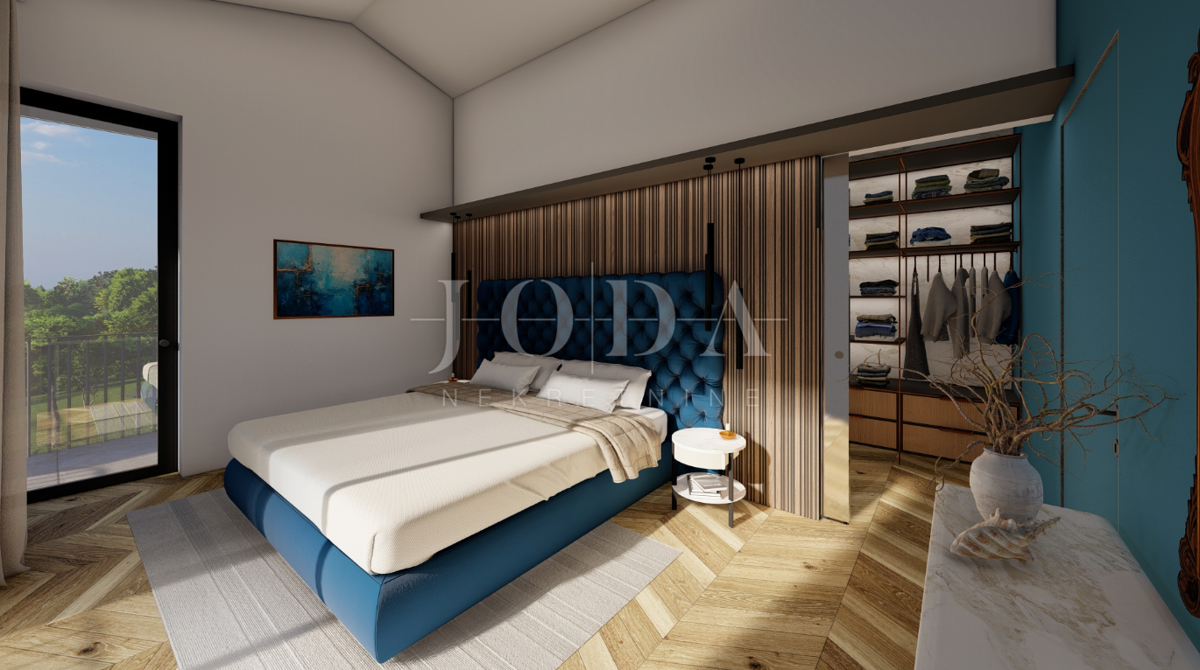 Hišas bazenom i pogledom u Vrbniku