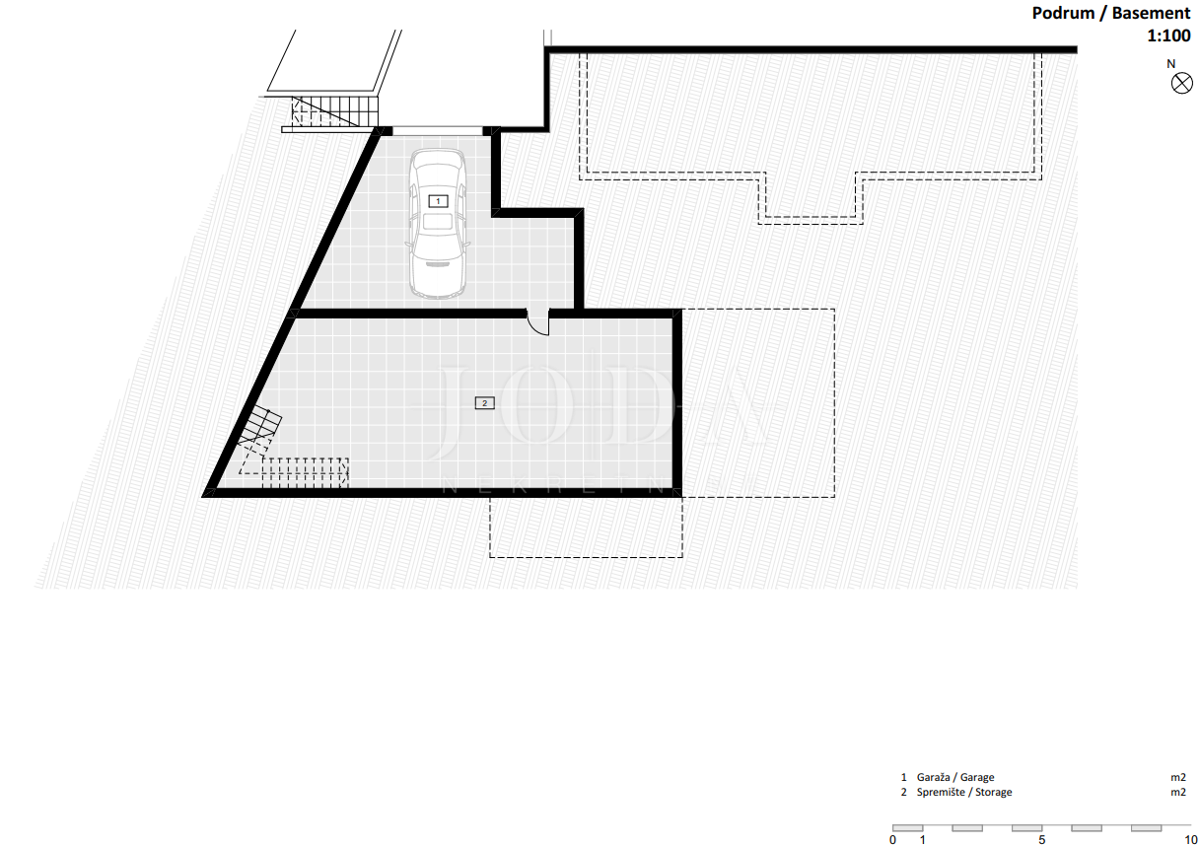 Hišas bazenom i pogledom u Vrbniku