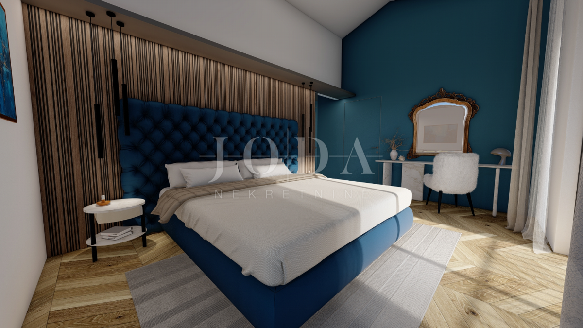 Hišas bazenom i pogledom u Vrbniku