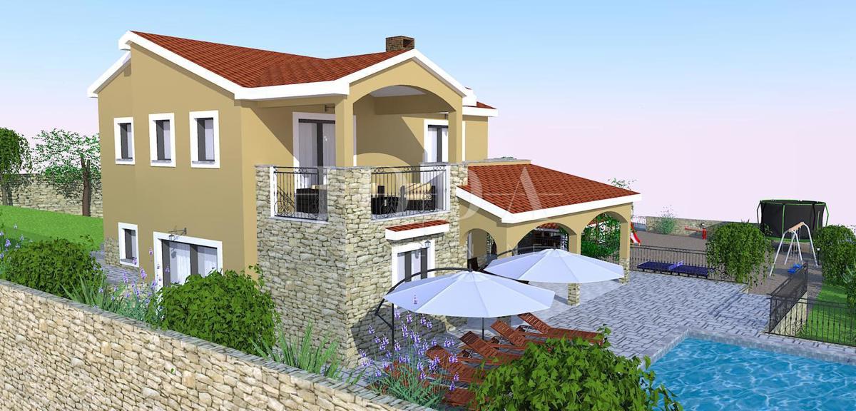 Zemljišče Kustići, Novalja, 1.082m2