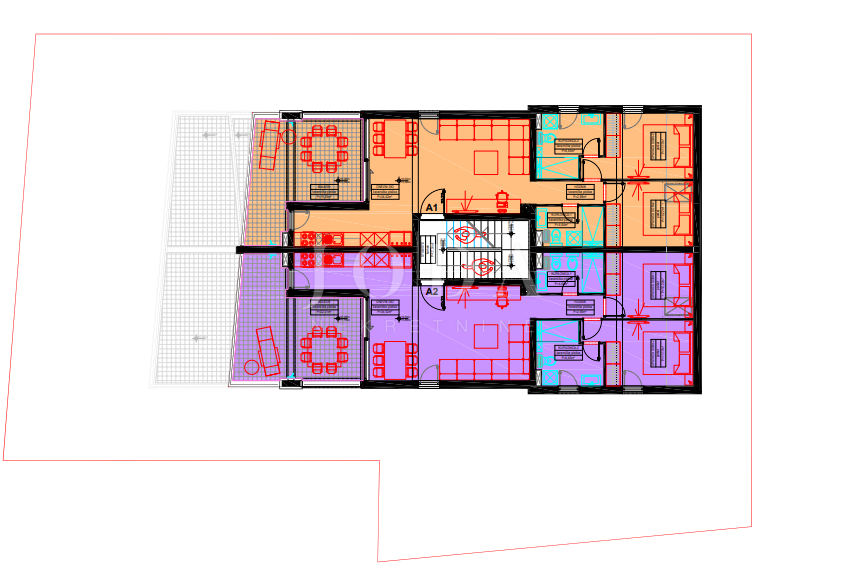 Stanovanje Šimuni, Pag, 108,32m2