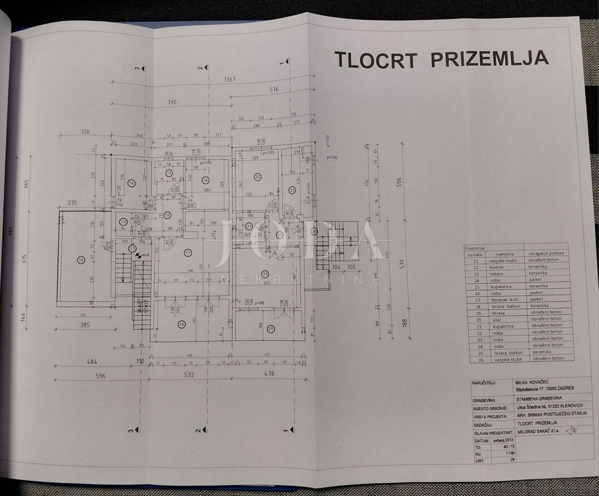 Hiša 100m od morja s 6 stanovanjskimi enotami