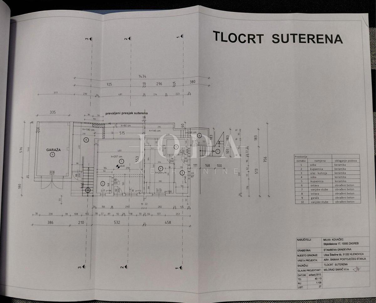 Hiša 100m od morja s 6 stanovanjskimi enotami