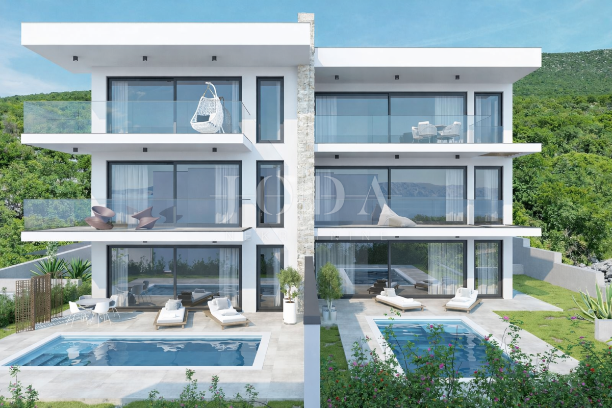 Stanovanje Smokvica Krmpotska, Novi Vinodolski, 89,50m2