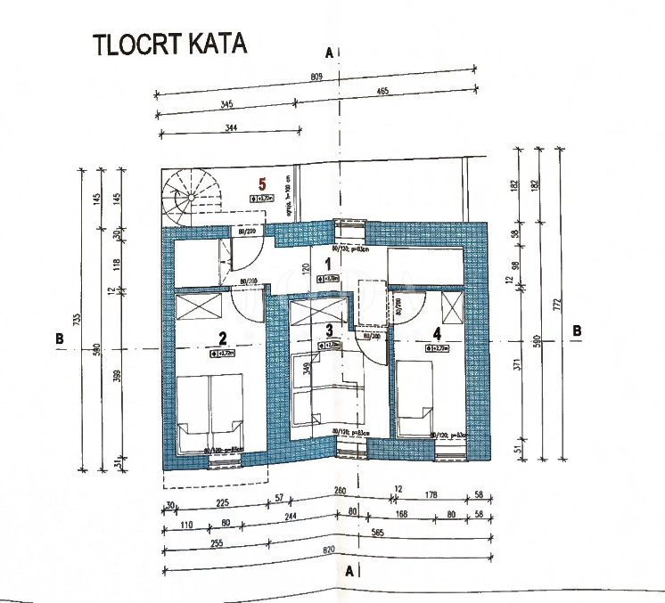 Hiša Jablanac, Senj, 52m2