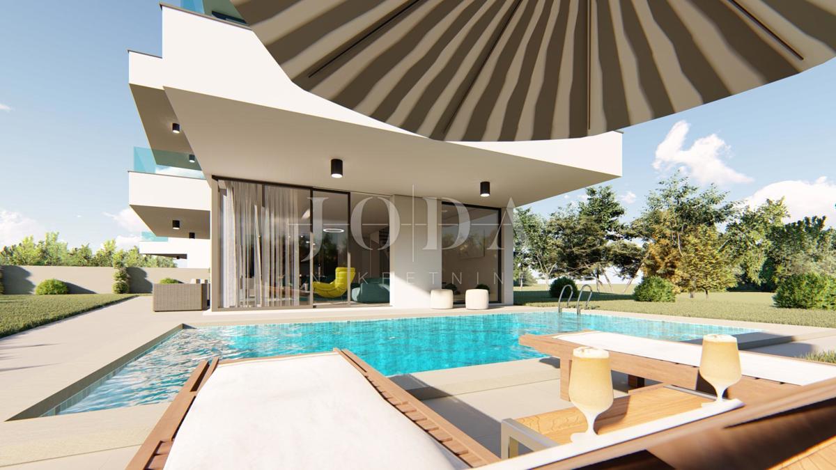 Luksuzna vila dvojček v novogradnji z bazenom, Omišalj - otok Krk